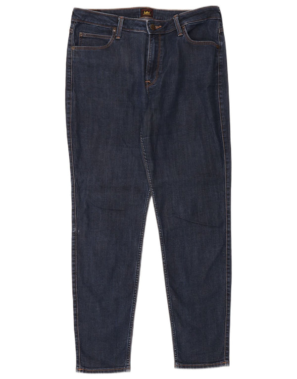 Blugi Lee pentru femei Scarlett High Skinny W32 L31 Blue Lyocell