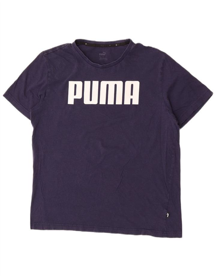 Tricou grafic Puma pentru bărbați Top mare bleumarin