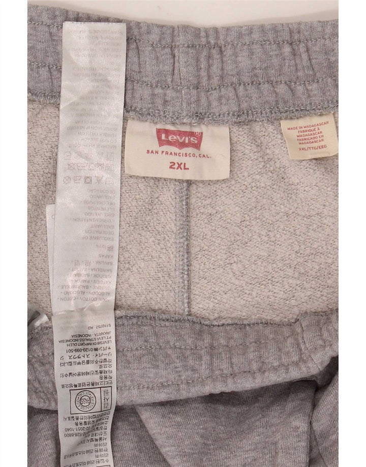 Pantaloni de trening pentru bărbați Levi's Pantaloni de jogging 2XL bumbac gri