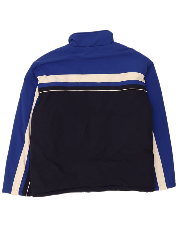 Jachetă Windbreaker pentru bărbați Fila UK 40 mare, bleumarin, poliamidă color bloc