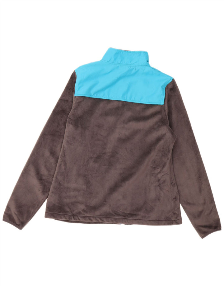 Jachetă pentru damă FILA Fleece UK 14 Gri mediu Poliester color bloc
