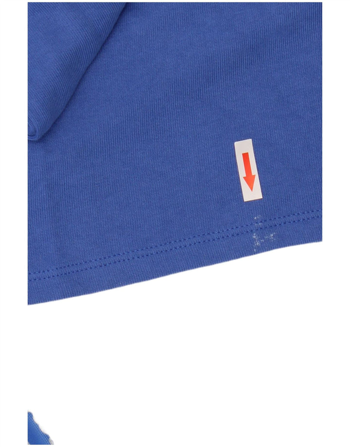 Pulover Kappa Tezenis Graphic Oversized pentru femei UK 14 Medium Blue