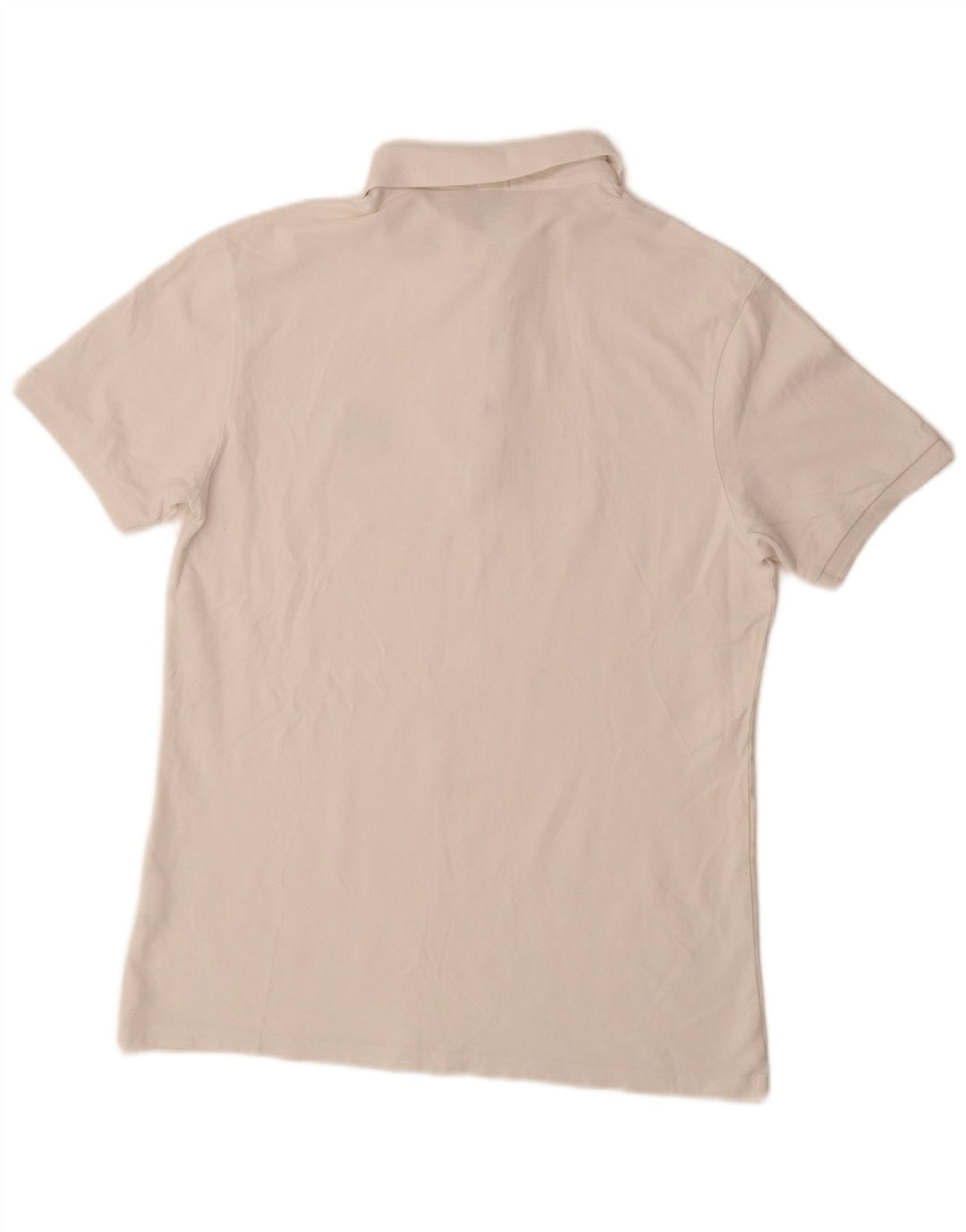 Cămașă polo HUGO BOSS pentru bărbați, mare, alb, de bumbac