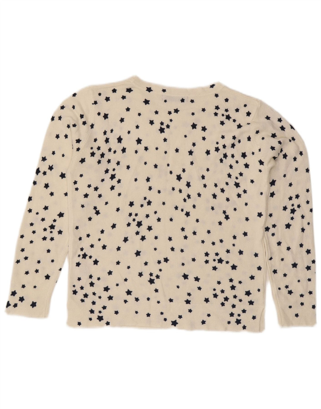 Pulover pentru femei Marks & Spencer cu gât de barcă UK 10 Small White