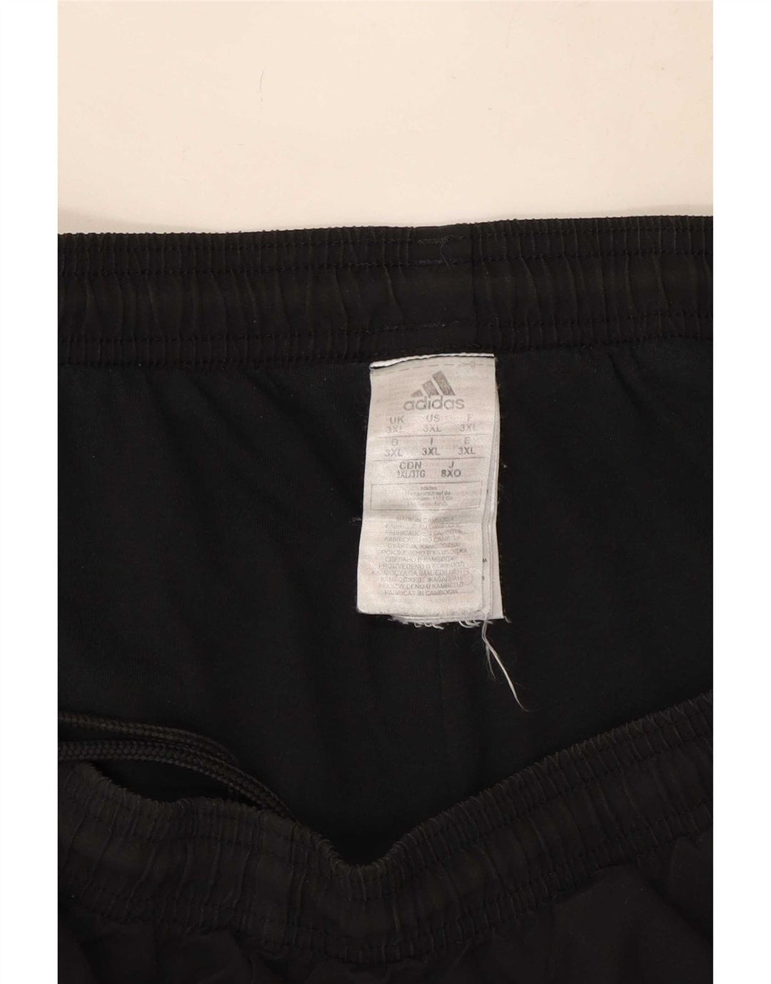 Pantaloni de trening pentru bărbați Adidas Pantaloni de jogging 3XL poliester negru