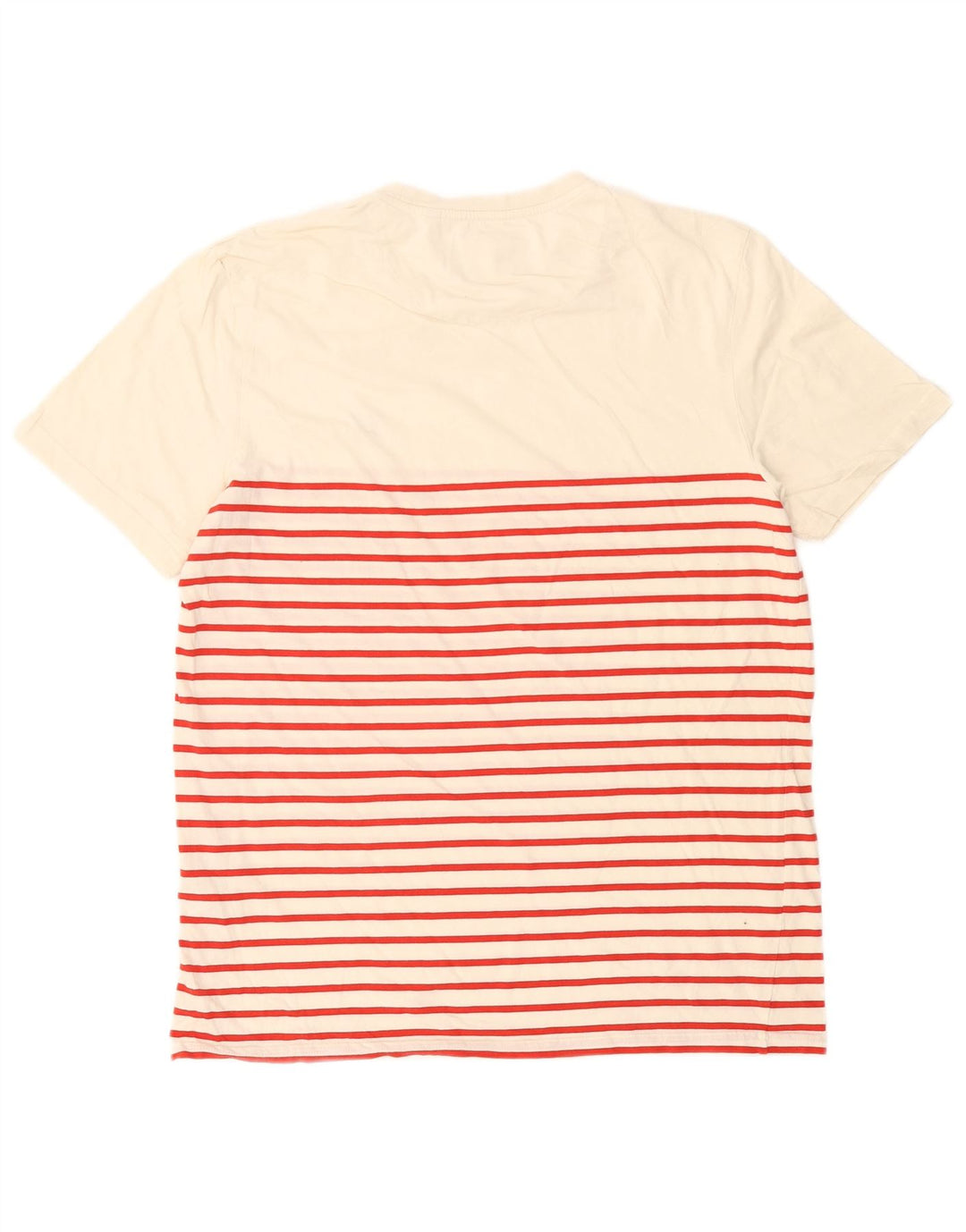 Tricou pentru bărbați Lyle & Scott Top mare din bumbac cu dungi albe