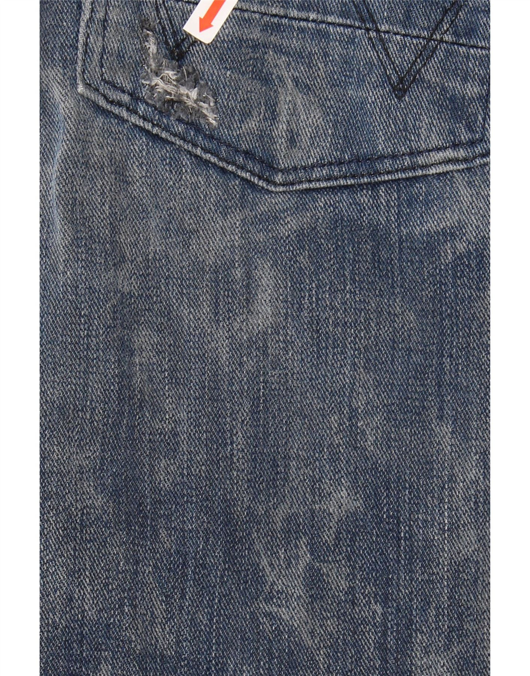 WRANGLER Mens Ace Straight Jeans W33 L28 Blue Cotton