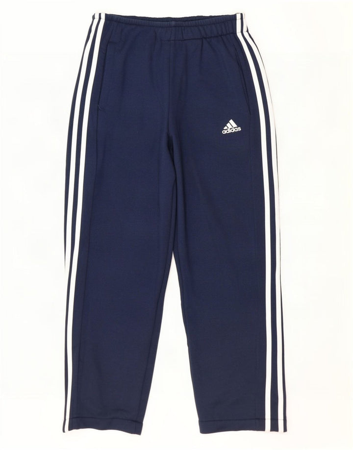 Pantaloni de trening Adidas Climalite pentru bărbați, poliester, albastru mic