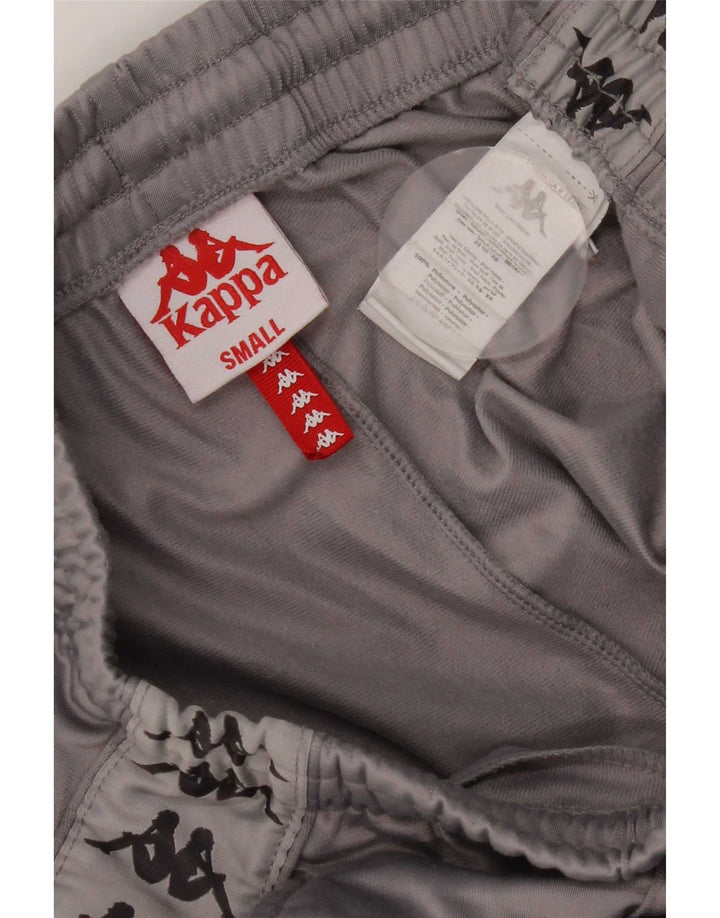 Pantaloni de trening pentru bărbați cu grafică Kappa Pantaloni de jogging Mici, gri, poliester