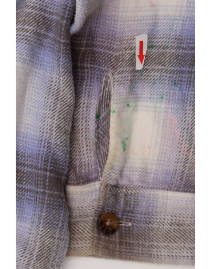 Cămașă Hollister pentru femei Boyfriend Fit Flannel Medium Multicoloră în carouri