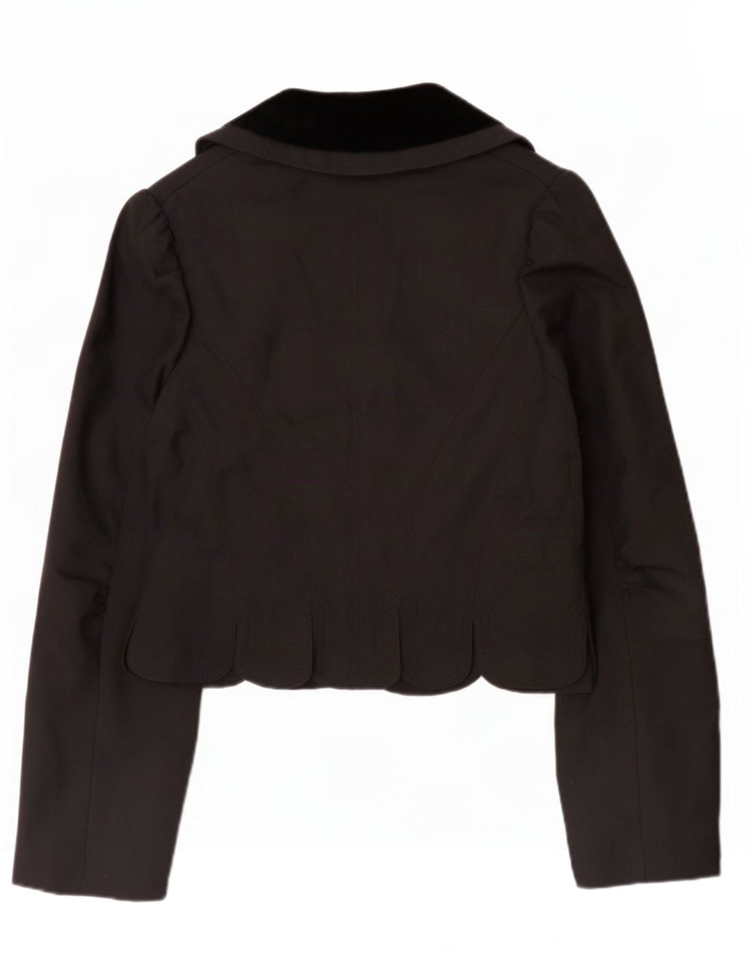 Jachetă pentru femei All Saints UK 12 Medium Black Colorblock Lână