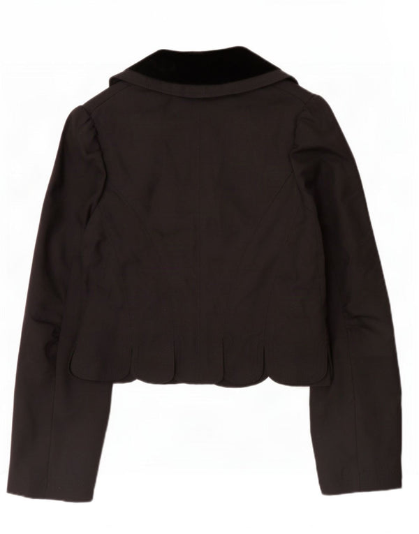 Jachetă pentru femei All Saints UK 12 Medium Black Colorblock Lână