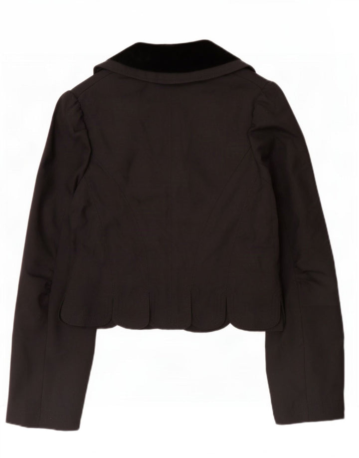 Jachetă pentru femei All Saints UK 12 Medium Black Colorblock Lână