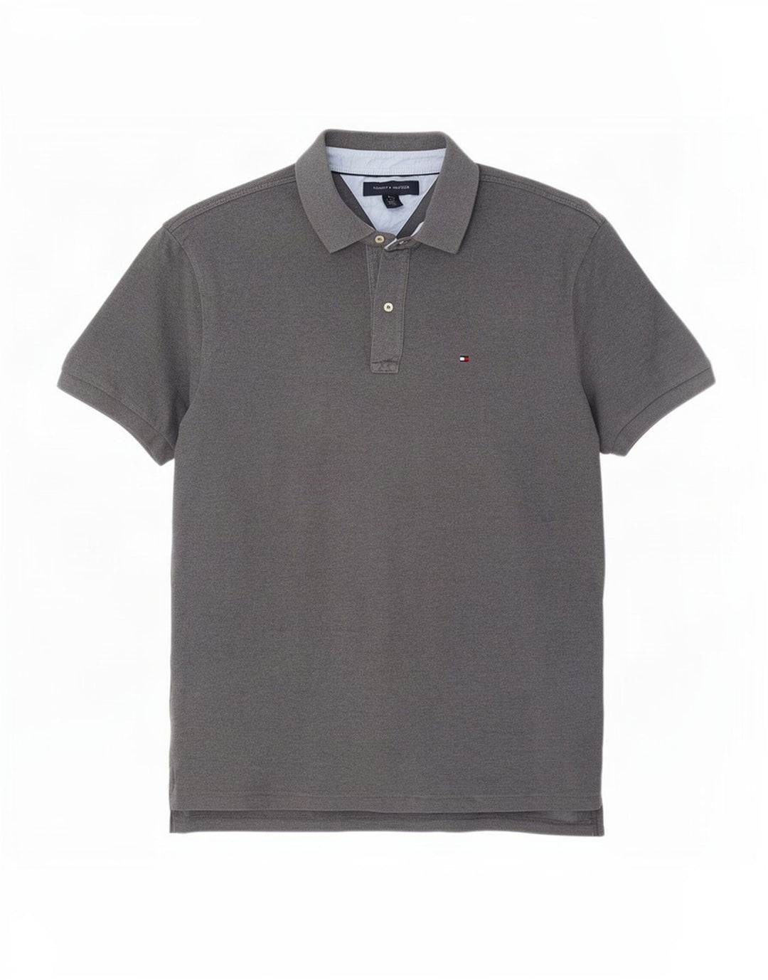 Cămașă polo Tommy Hilfiger pentru bărbați XL bumbac gri