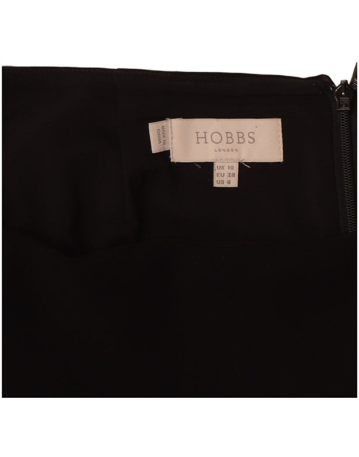Fusta dreaptă pentru femei HOBBS UK 10 Small W28 L26 Poliester negru