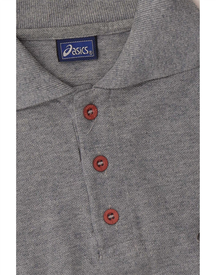 Tricou polo Asics pentru bărbați, albastru mediu