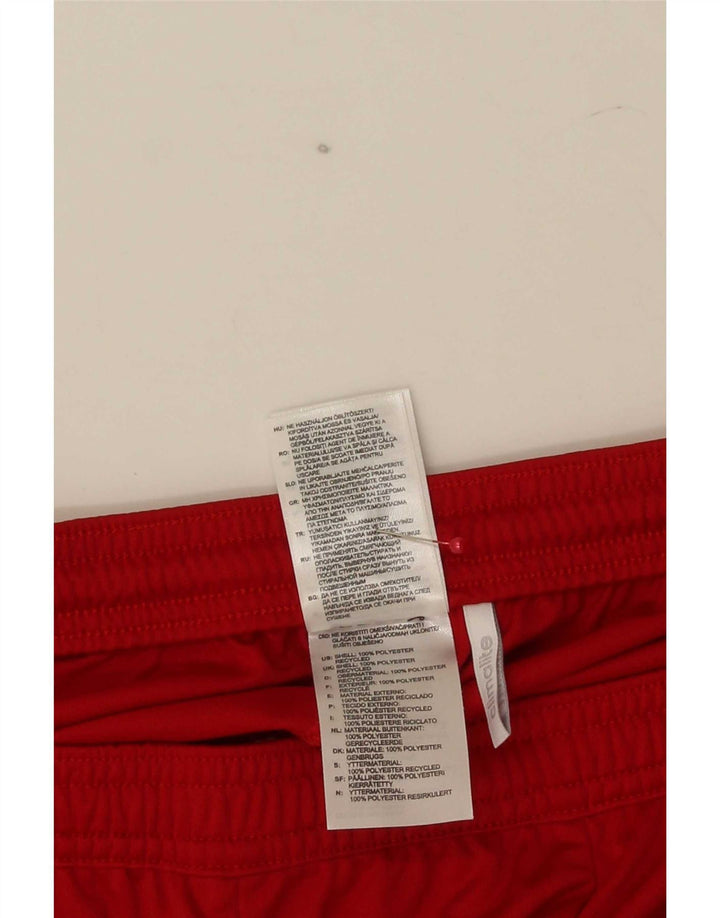 Pantaloni scurți sport Climalite Adidas pentru bărbați, roșu, mare, poliester