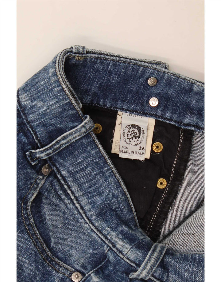 Jeans Bootcut pentru femei Diesel W26 L32 Bumbac albastru