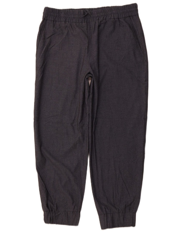 Pantaloni chino pentru femei ZARA XL W32 L27 Gri Poliester