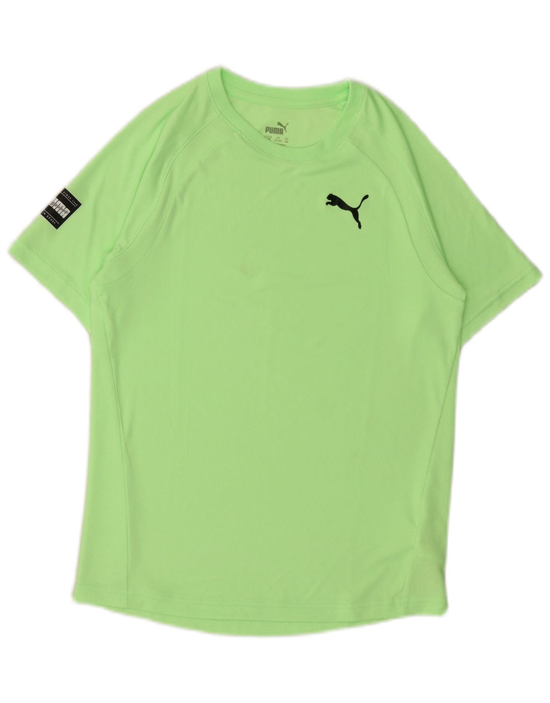 Set 2 piese PUMA pentru băieți 13-14 ani Poliester color bloc verde