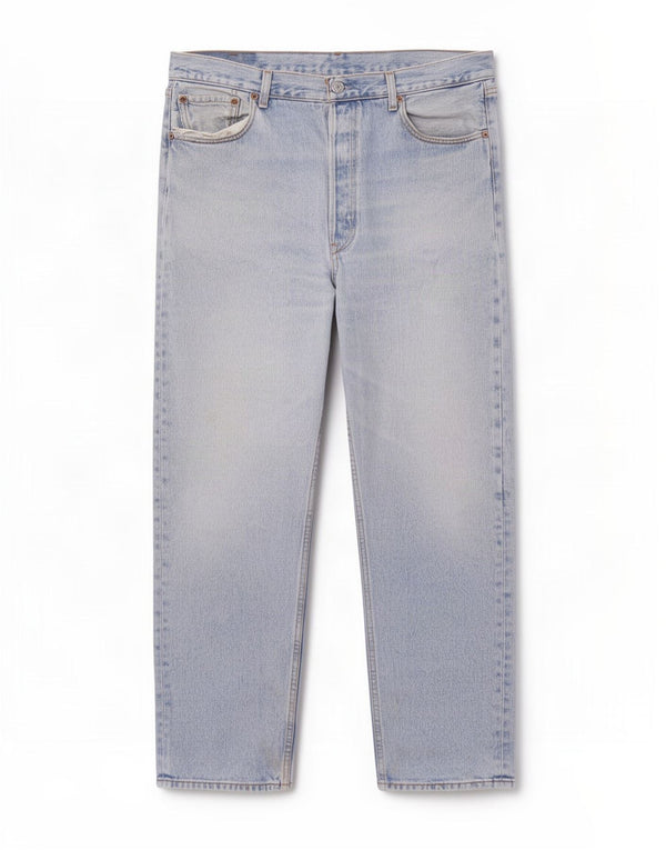 Blugi drepti pentru bărbați Levi's 501 W38 L30 Bumbac albastru
