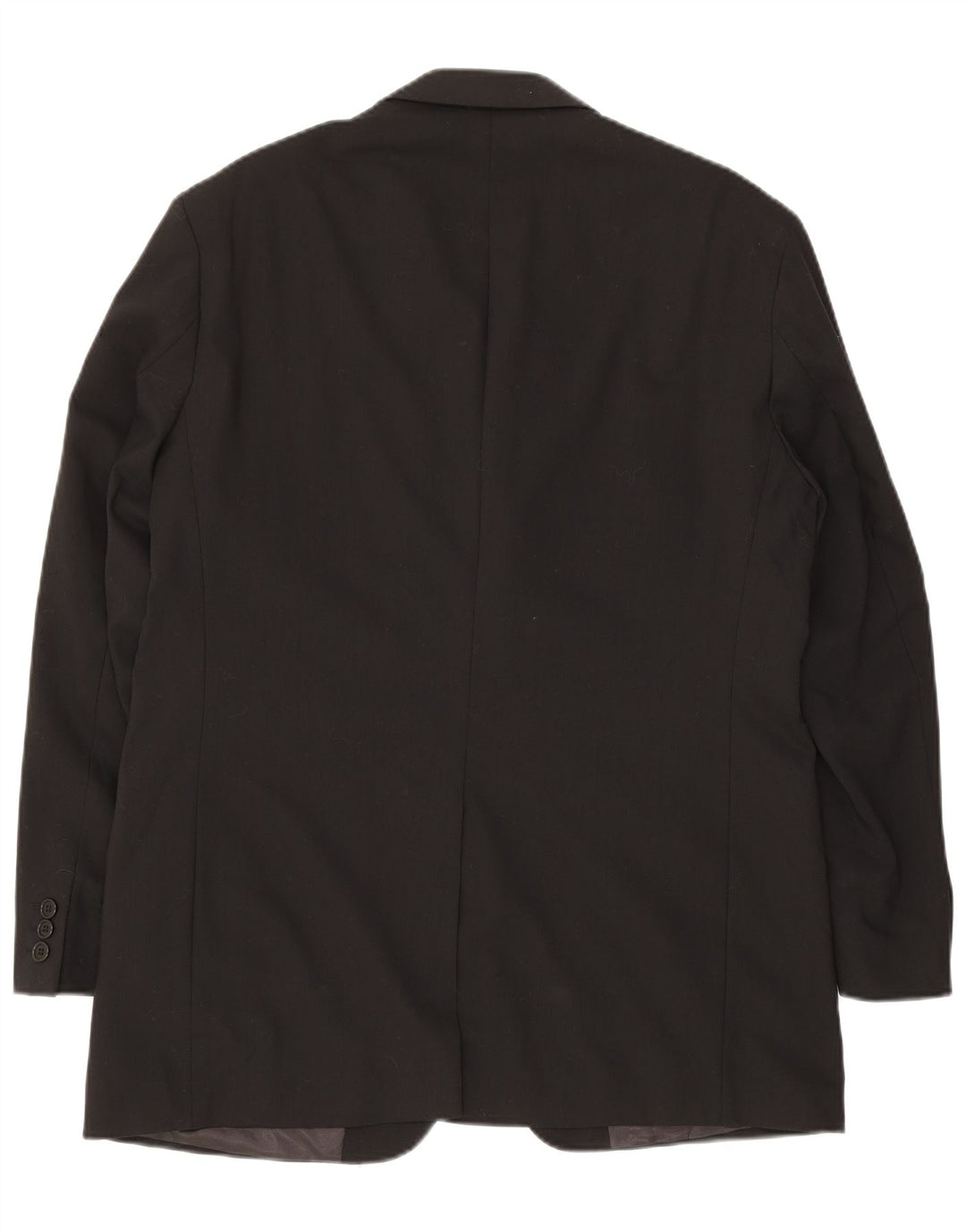 Sacou Marks & Spencer pentru bărbați, cu 3 nasturi, UK 42, lână neagră mare