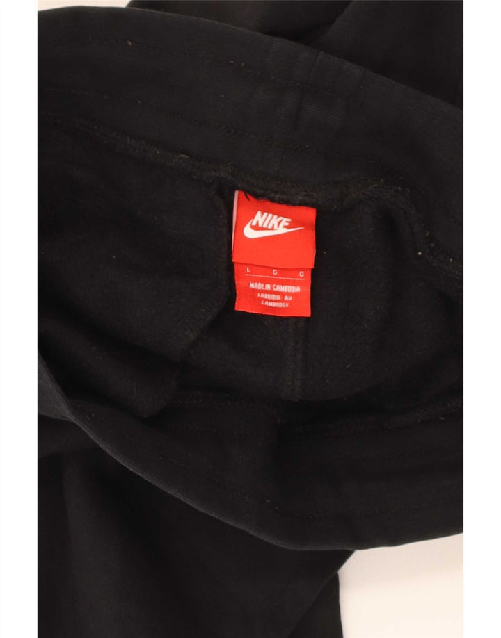 Pantaloni de trening cu grafică Nike pentru bărbați Pantaloni de jogging mari, negru, bumbac