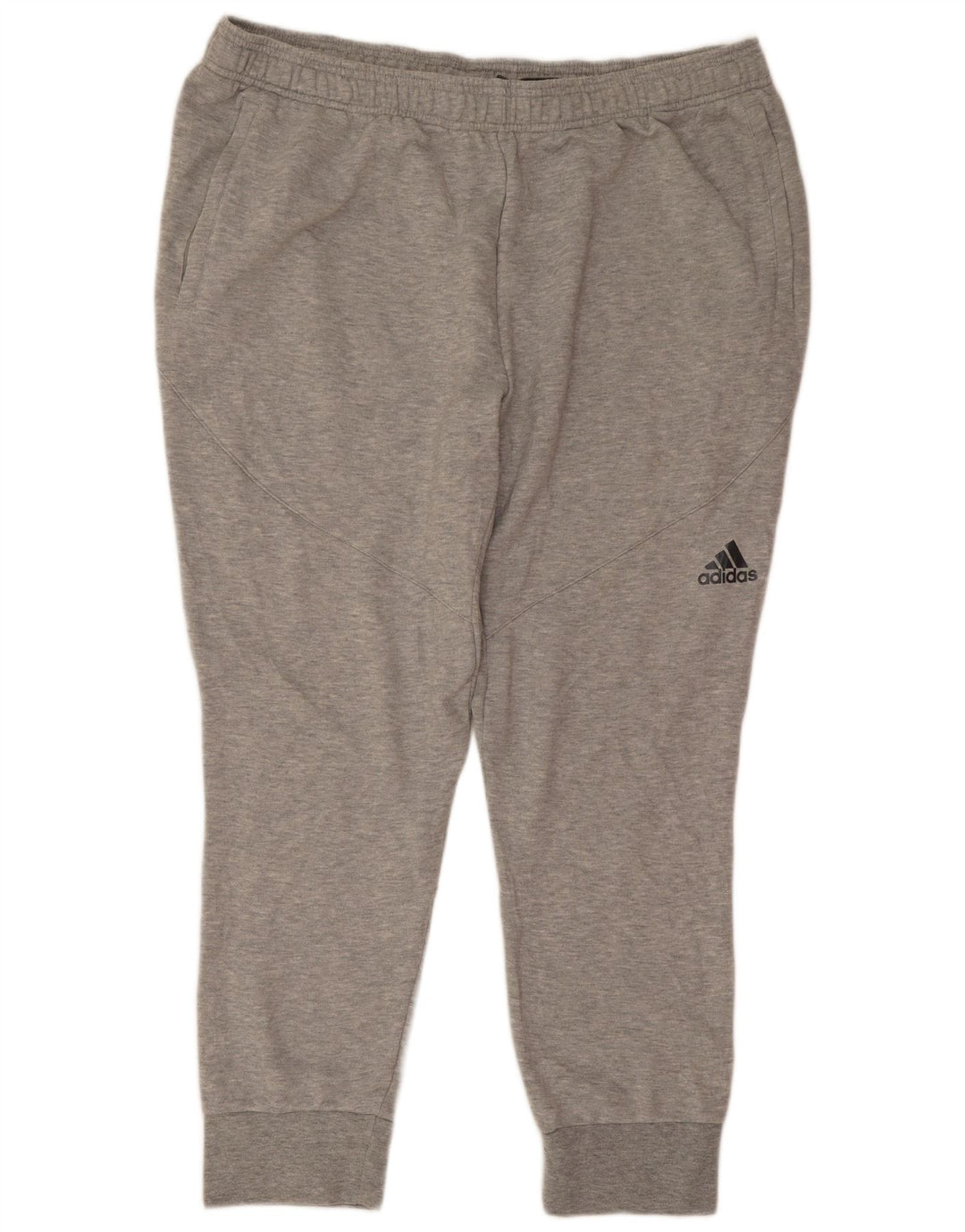 Pantaloni de trening pentru bărbați Adidas Pantaloni de jogging 2XL poliester gri