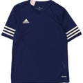 Tricou Adidas Climalite pentru baieti Top 11-12 ani Poliester mare bleumarin