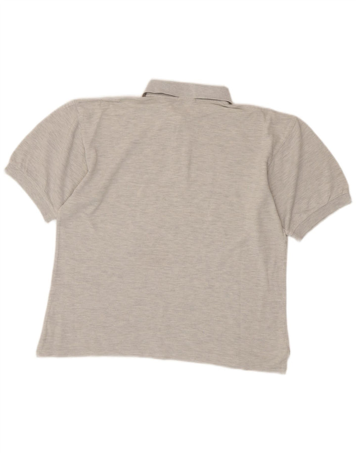 BELFE & BELFE Cămașă Polo pentru bărbați IT 48 Medium Gri Pete Bumbac