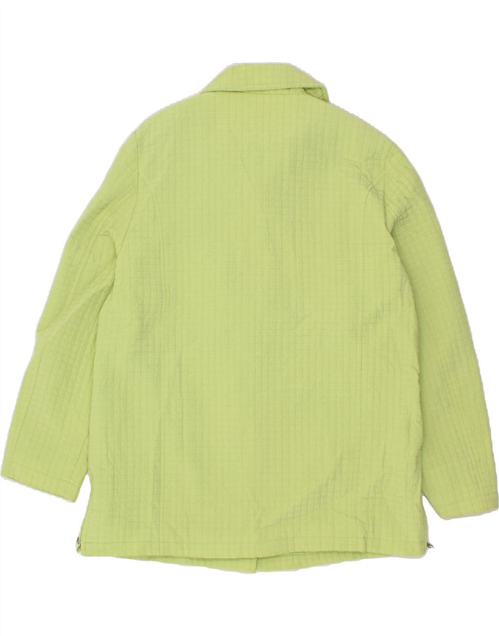 LONDON FOG Womens Overcoat UK 18 XL Green Polyester Vintage London Fog and Second-Hand London Fog from Messina Hembry 