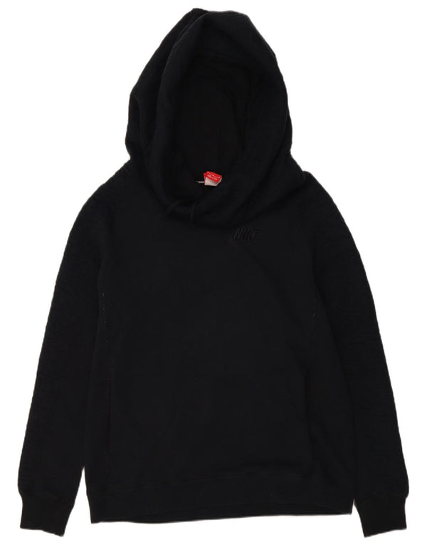 Pulover supradimensionat pentru femei Nike UK 14 bumbac mediu negru