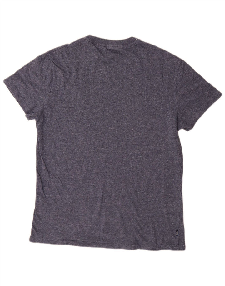 Tricou pentru bărbați Superdry Top Medium Bleumarin Bumbac