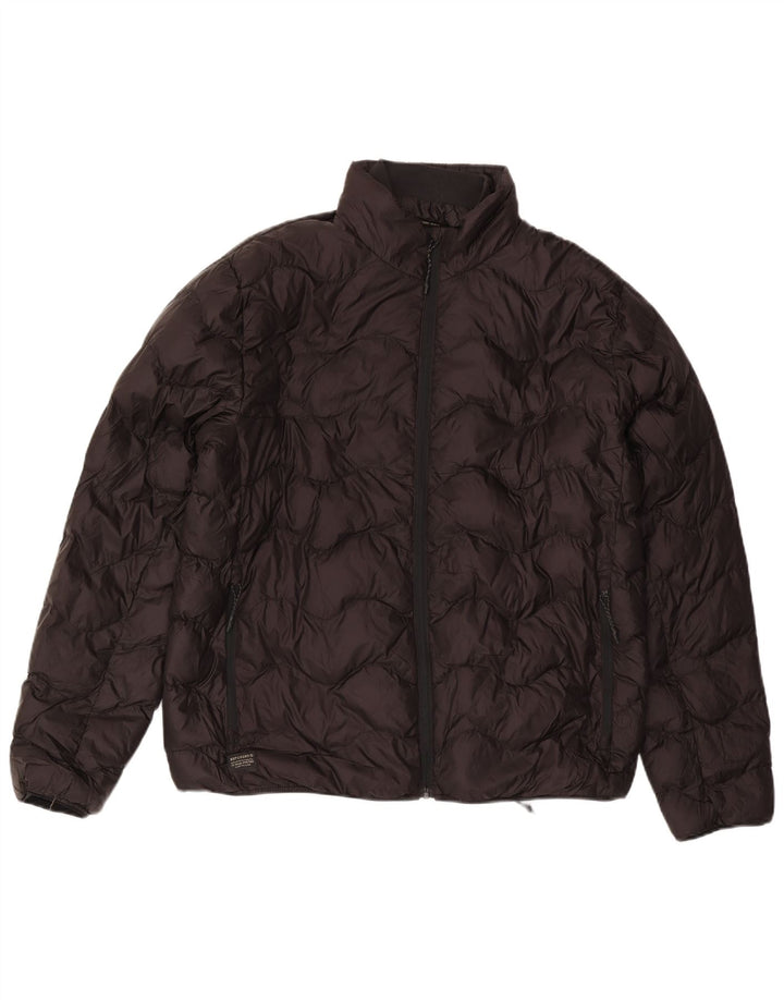 Jachetă căptușită pentru bărbați SUPERDRY UK 46 3XL Nylon negru