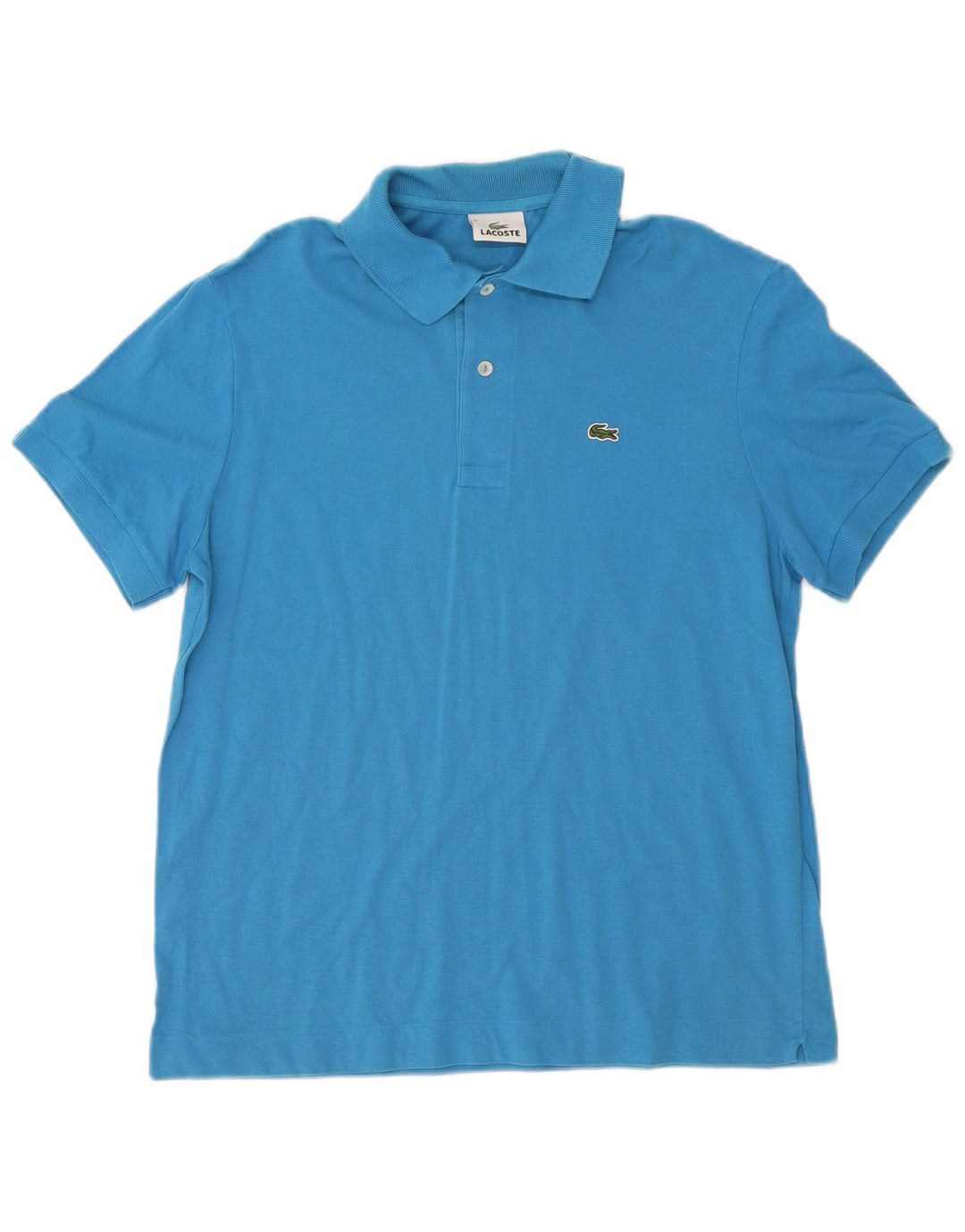 Tricou polo Lacoste pentru bărbați mărimea 5 mare, albastru, bumbac