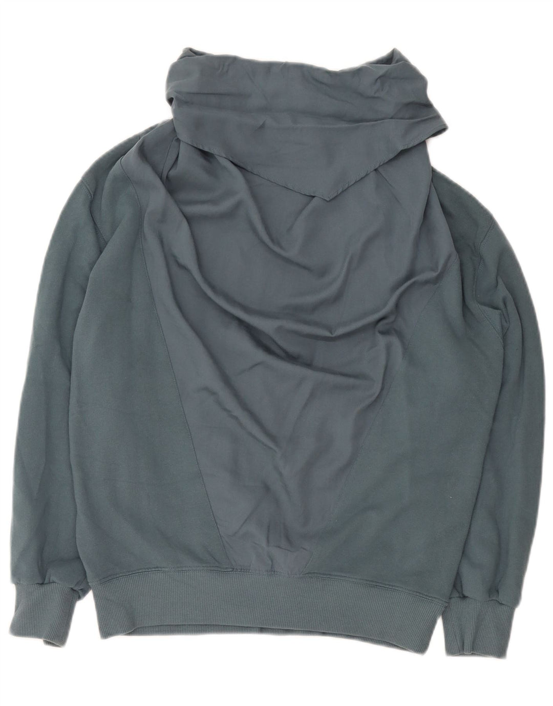 Pulover supradimensionat pentru femei Zara UK 10 Bumbac gri mic