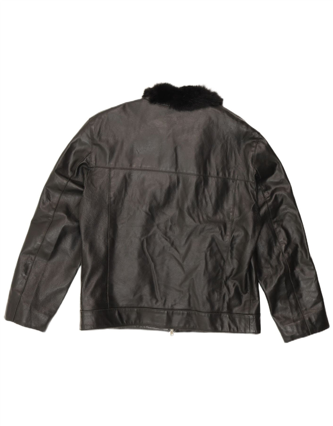 Geacă de piele pentru femei Society UK 20 2XL din piele neagră