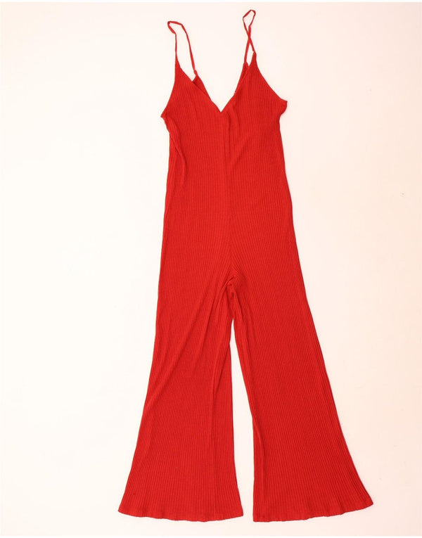 Salopetă fără mâneci Trafaluc pentru femei Zara UK 10 Small Red