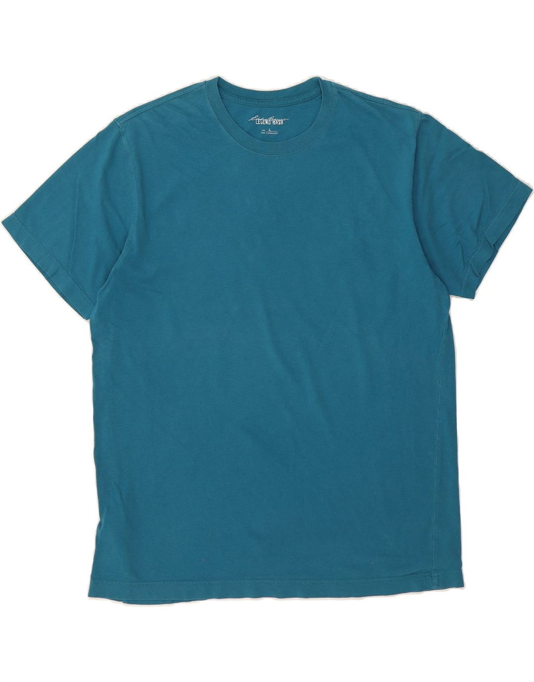 EDDIE BAUER Mens T-Shirt Top Large Blue Cotton Vintage Eddie Bauer and Second-Hand Eddie Bauer from Messina Hembry 
