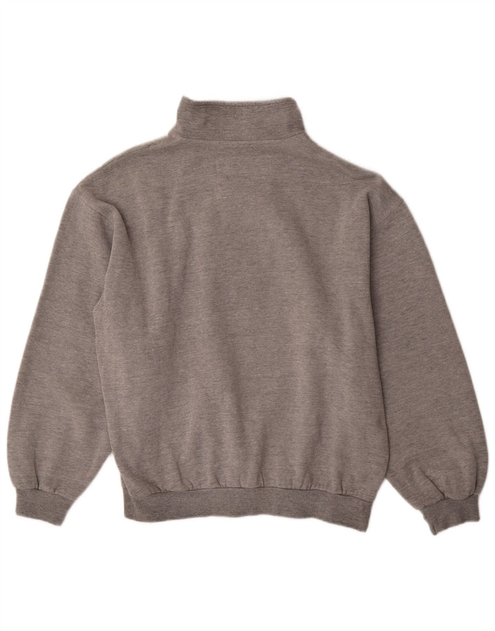 DIADORA Pulover cu grafic supradimensionat pentru femei UK 14 Gri mediu