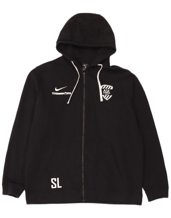 Pulover Nike Graphic Zip pentru bărbați, XL, bumbac, negru