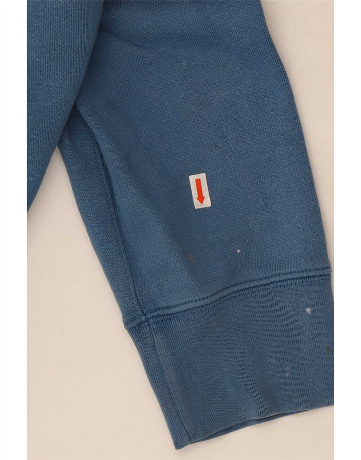 Pulover cu capota cu grafic Levi's pentru bărbați, mare, albastru, bumbac