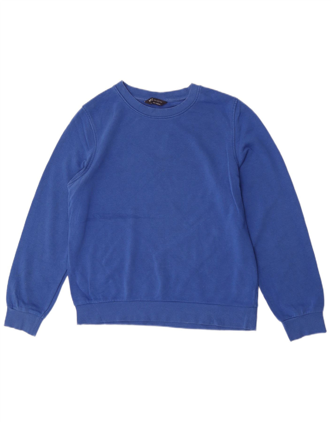 Pulover pentru femei Marks & Spencer, UK 12, bumbac albastru mediu