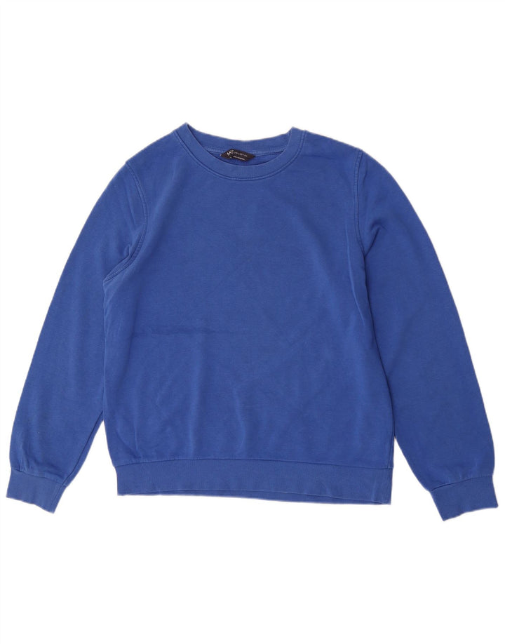 Pulover pentru femei Marks & Spencer, UK 12, bumbac albastru mediu