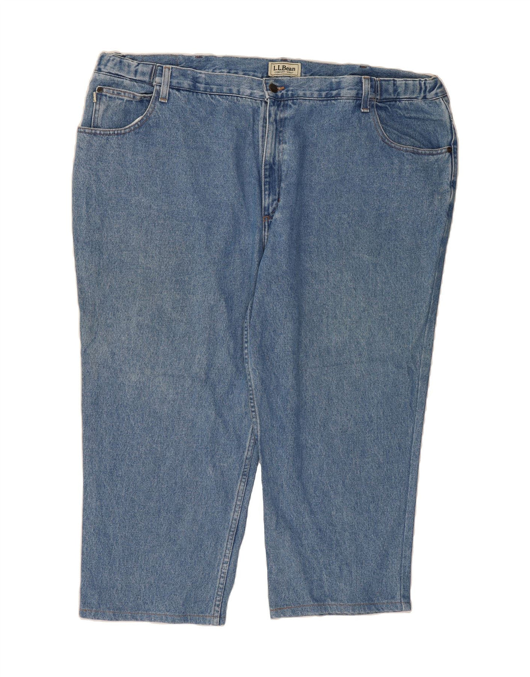 L.L.BEAN Mens Capri Jeans W46 L23 Blue Cotton Vintage L.L.Bean and Second-Hand L.L.Bean from Messina Hembry 