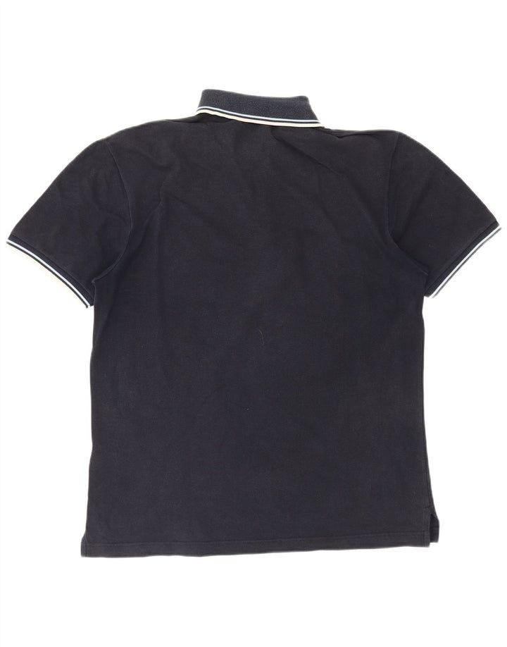 Cămașă polo Fred Perry pentru bărbați, mare, albastru bleumarin, bumbac