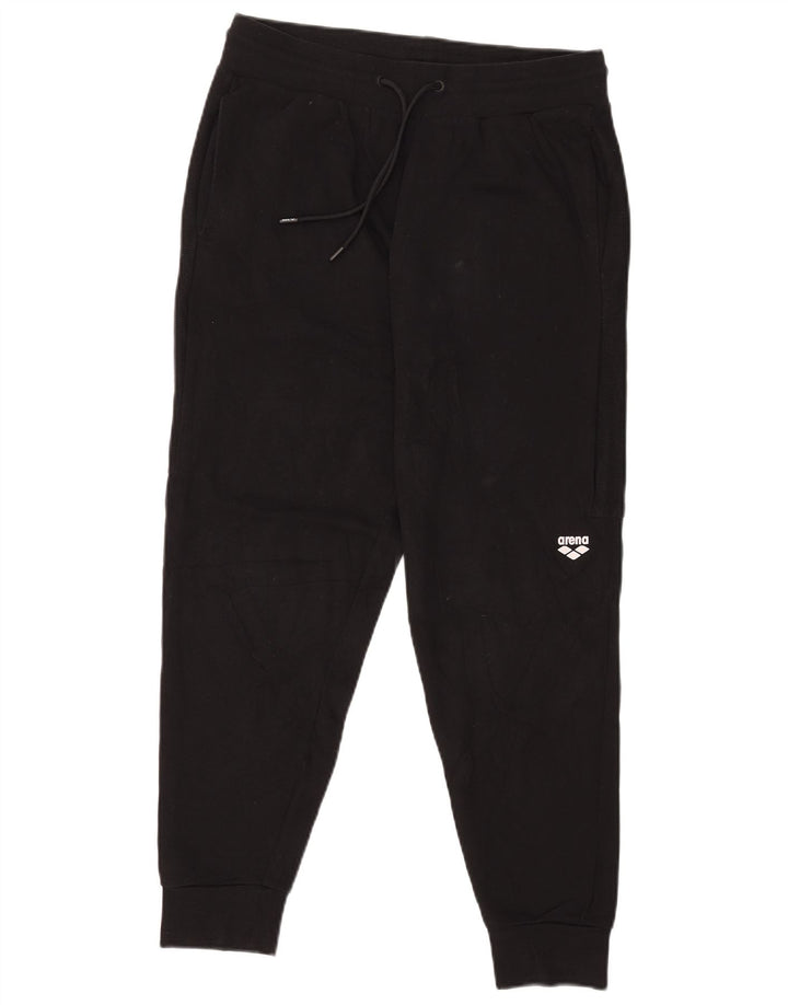 Pantaloni de trening pentru bărbați Arena Joggeri bumbac mediu negru