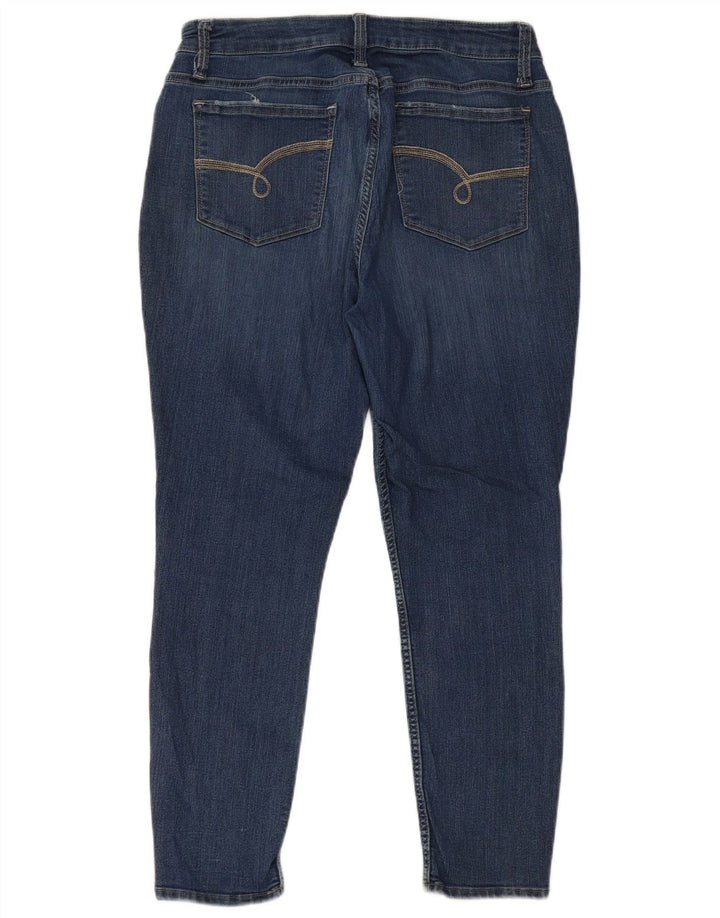 Blugi skinny Lee Riders pentru femei cu talie medie W30 L26 albastru