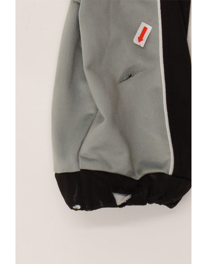 Pulover ASICS pentru bărbați, cu fermoar, XL, gri Colorblock