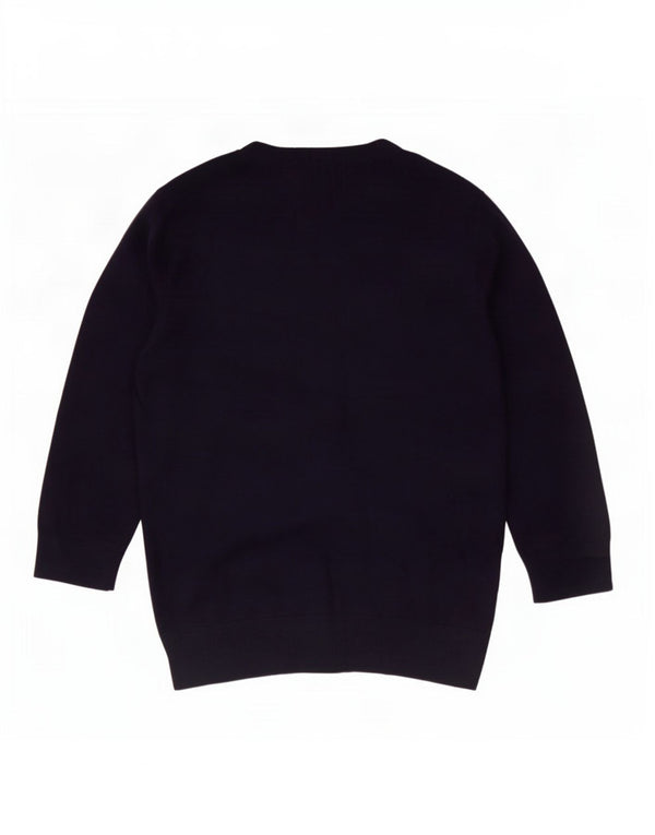 Pulover cardigan pentru femei Phase Eight cu mâneci 3/4 UK 10 Mic, bleumarin